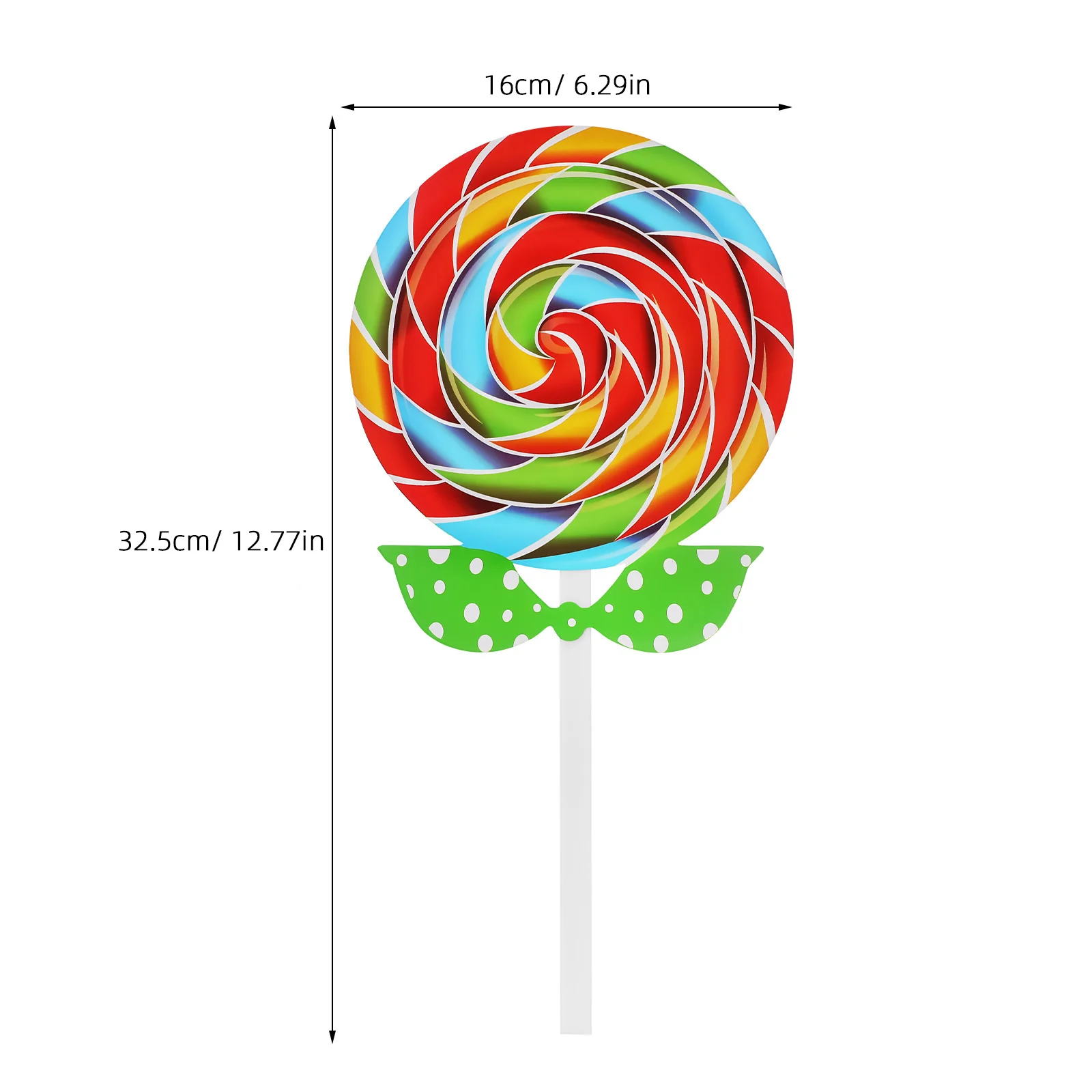 2 Pcs Baby Shower Candy Hand Holding Prop Lollipop Giant Tree Topper Child Candys