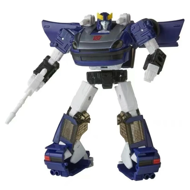 กล่องใหม่เอี่ยมของแท้ ทรานส์ฟอร์เมอร์ G1 V-class BB series D-class Bluestreak ของตกแต่งสตูดิโอ ฟิกเกอร์ ของประดับ ของเล่นคลาสสิก ของขวัญ