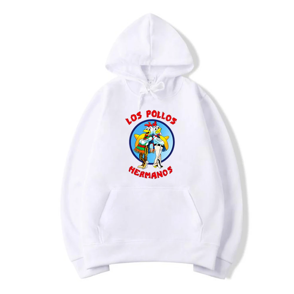 Los Pollos Hermanos Hoodie Better Call Saul Fan Hooded Sweatshirt Men Women Graphic Hoodies Long Sleeve Casual Pullovers Tops