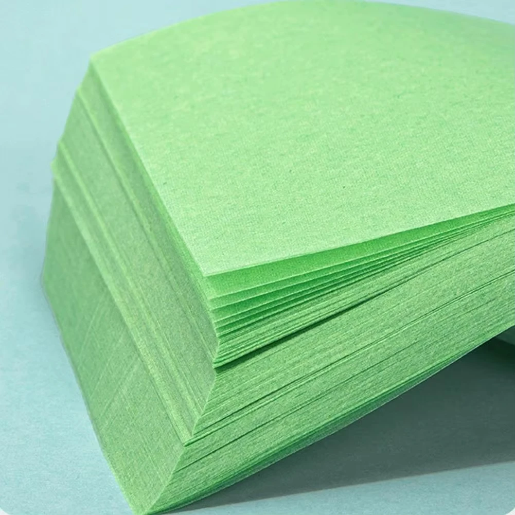 100Pcs Facial Oil Blotting Paper Oil Absorbing Matting Face Wipes Portable Natural Travel Oil Control Face Cleansing Skin Care T