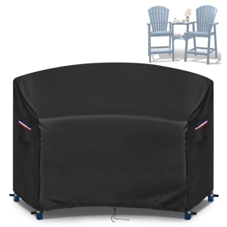 

Чехол для кресла Адирондак, водонепроницаемый чехол для высоких кресел Адирондак, комплект из 2 чехлов для садовых кресел, чехол для высоких кресел Адирондак с тентом