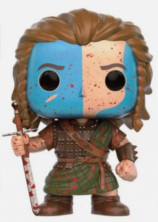 Brave Heart William Wallace #368 Bloody Vinyl Action Figure Model Toys