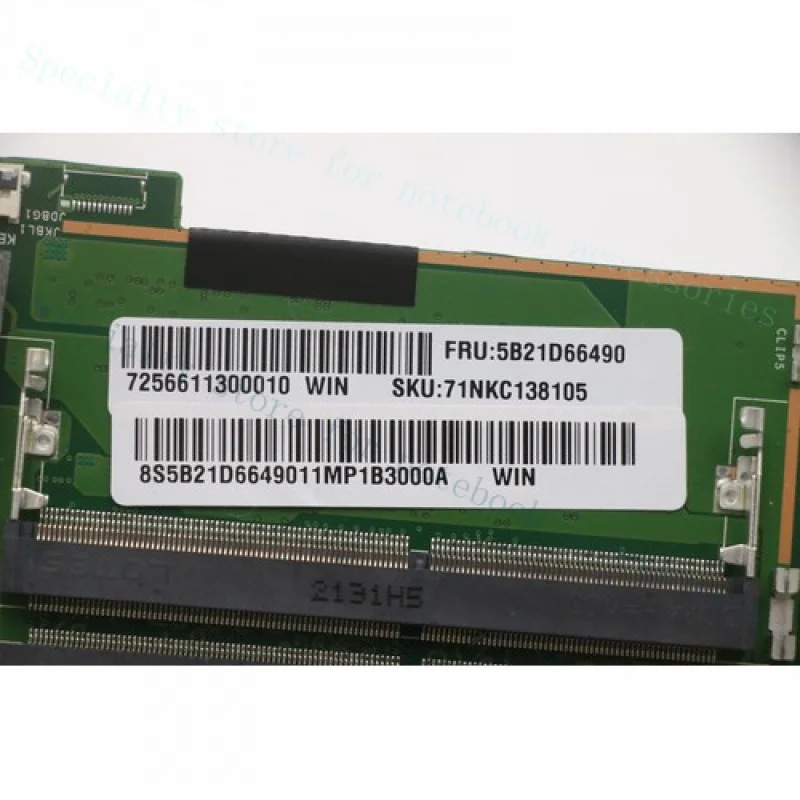 A++FOR Lenovo IdeaPad Gaming 3-15IHU6 I5-11320H GTX1650 5B21D66490 Laptop Motherboard