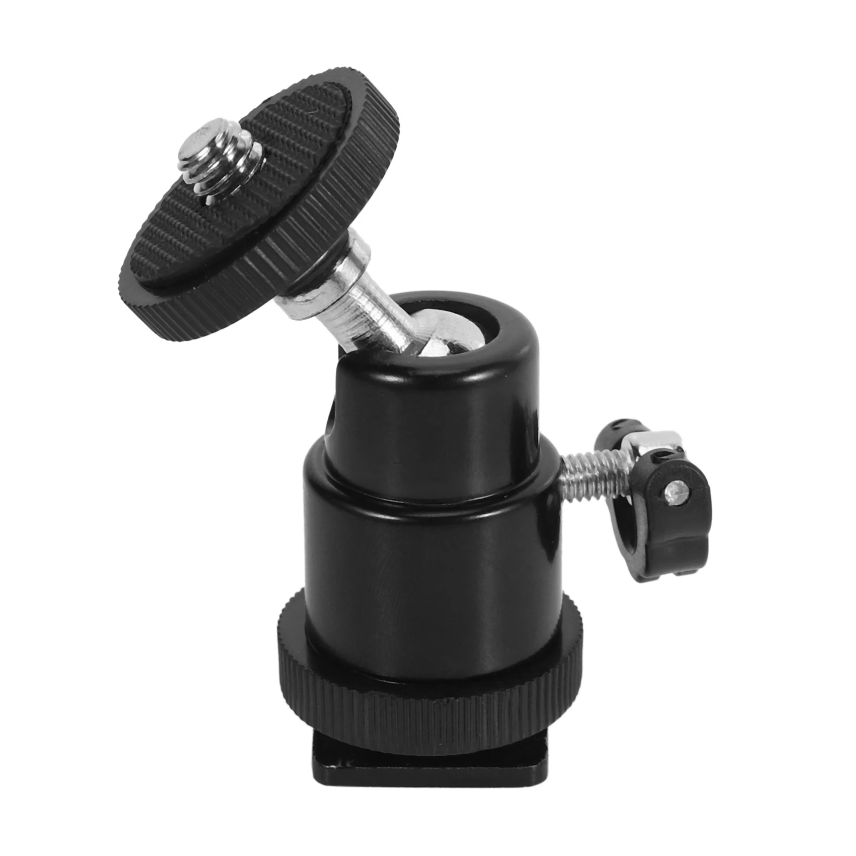 Adaptador de monitor LCD de zapata caliente con base de zapata fría con orificio hembra de 1/4 de pulgada