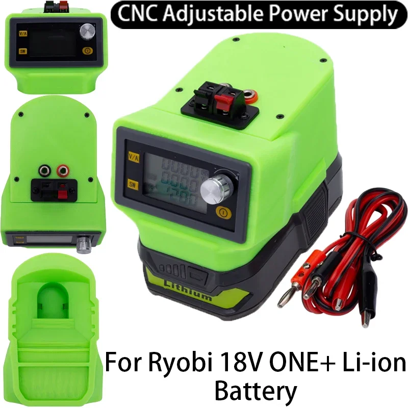 

CNC adjustable DC regulated power supply for Ryobi 18V ONE+ Li-ion battery adapter buck-boost adjustable power supply