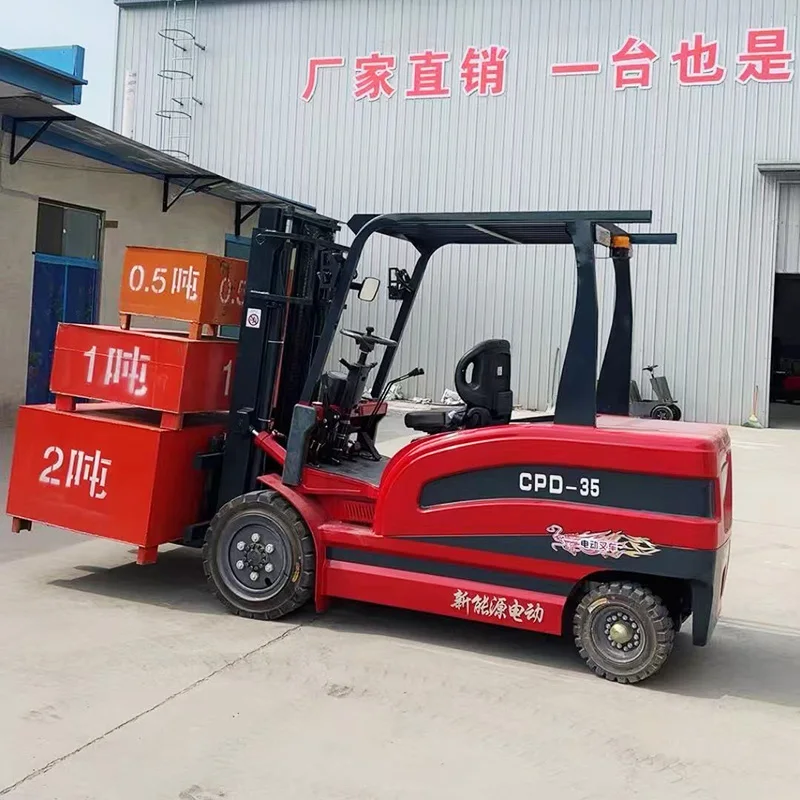 CE Electric Forklifts 2Ton 3.5Ton 1Ton 1.5Ton (Optional Accessories) Forklift Prices and Electric Forklift Models