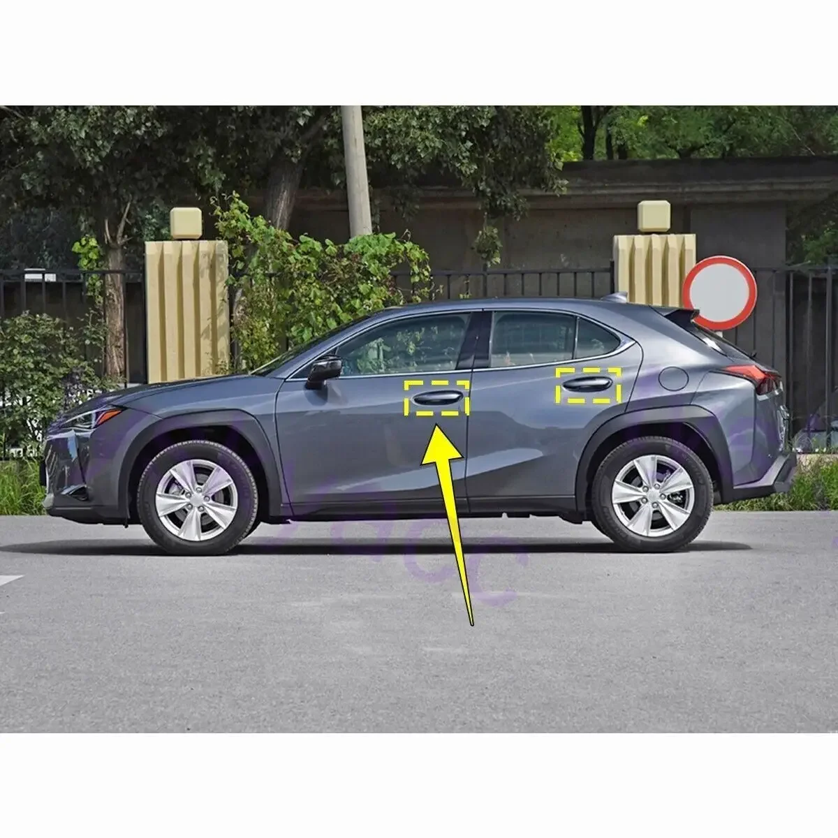 Door Side Handle Cover Trim For Lexus UX250h ES200 ES250 2019-2024 Accessories