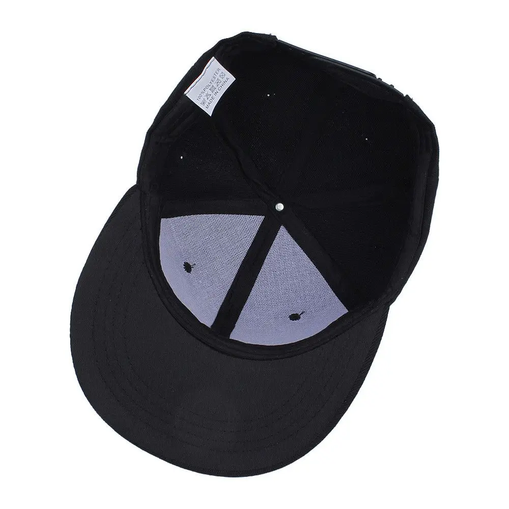 Multicolor Classic Hip Hop Adjustable Snapback Hat Vintage Peak Hat Baseball Flat Cap Outdoor Sun Hat