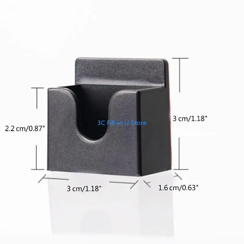 G8TA RELEAD CAR MOUNT MOUNT Rak Kembali Rak Akses Nyaman Walkies Talkie Tahan ABS untuk Pengemudi & Meningkatkan Komunikasi