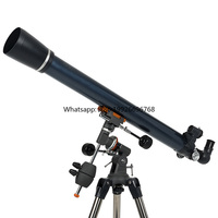 Celestron PowerSeeker 70700EQ Equatorial Refractor Astronomical Telescope 70EQ for Children Student Hobby Beginners factory
