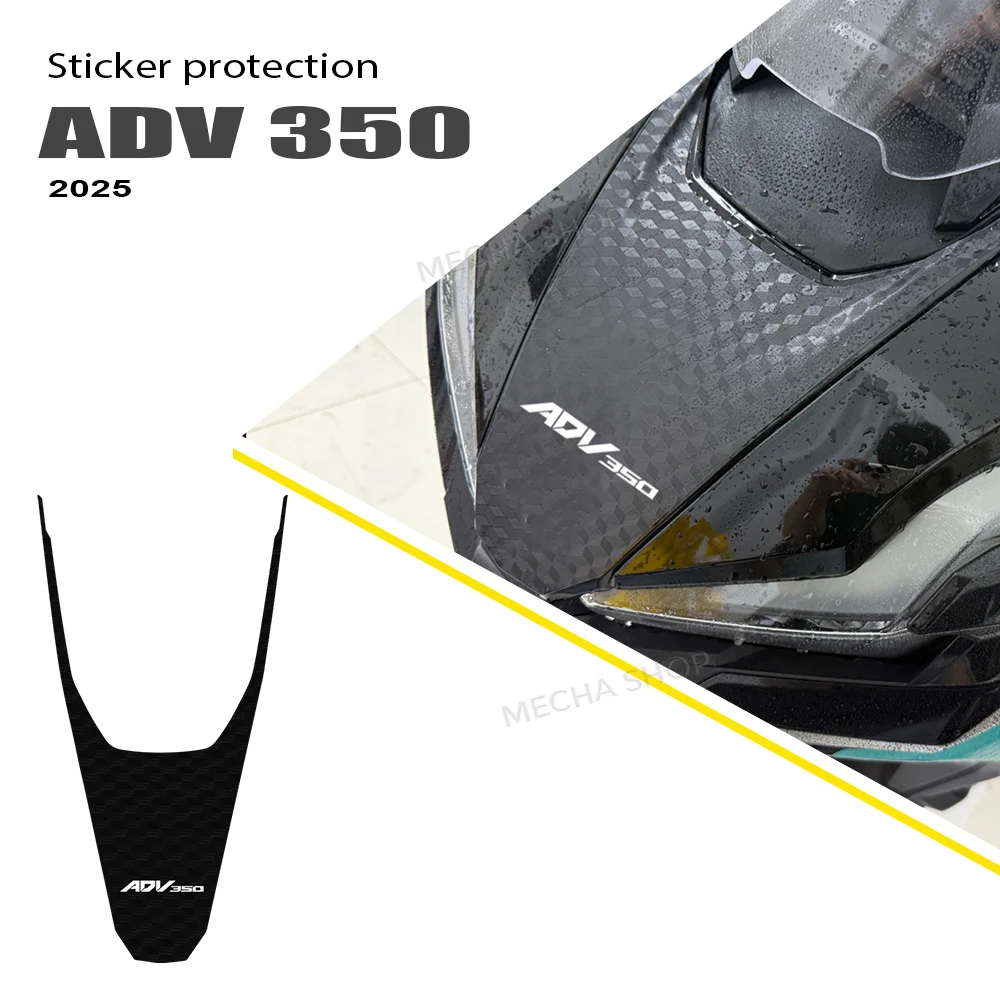 

For ADV350 ADV350 2025 Motorcycle Stickers Head Front Fairing Scooter Decoration Accessories Waterproof Decals