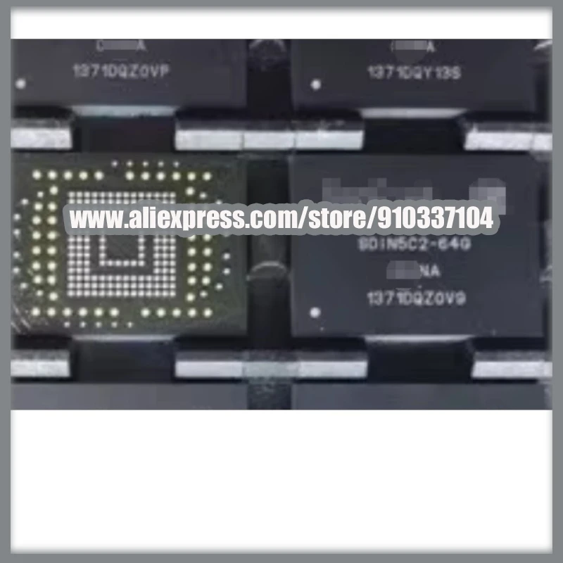 2pcs/lot SDIN7DU2-64G 153pins emmc memory IC chips new and origianl