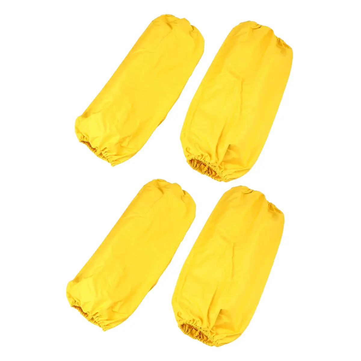 2Pairs Waterproof Arm Sleeve Protectors Oilproof Kitchen Tool Yellow Oversleeve for Men Women Reusable