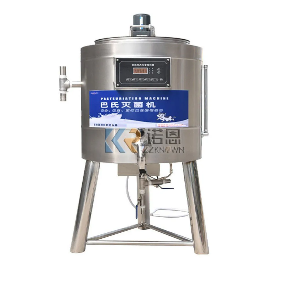 100L Milk Pasteurizer Machine Home Tunnel Pasteurizer Machine forJuice Milk with Stainless Steel