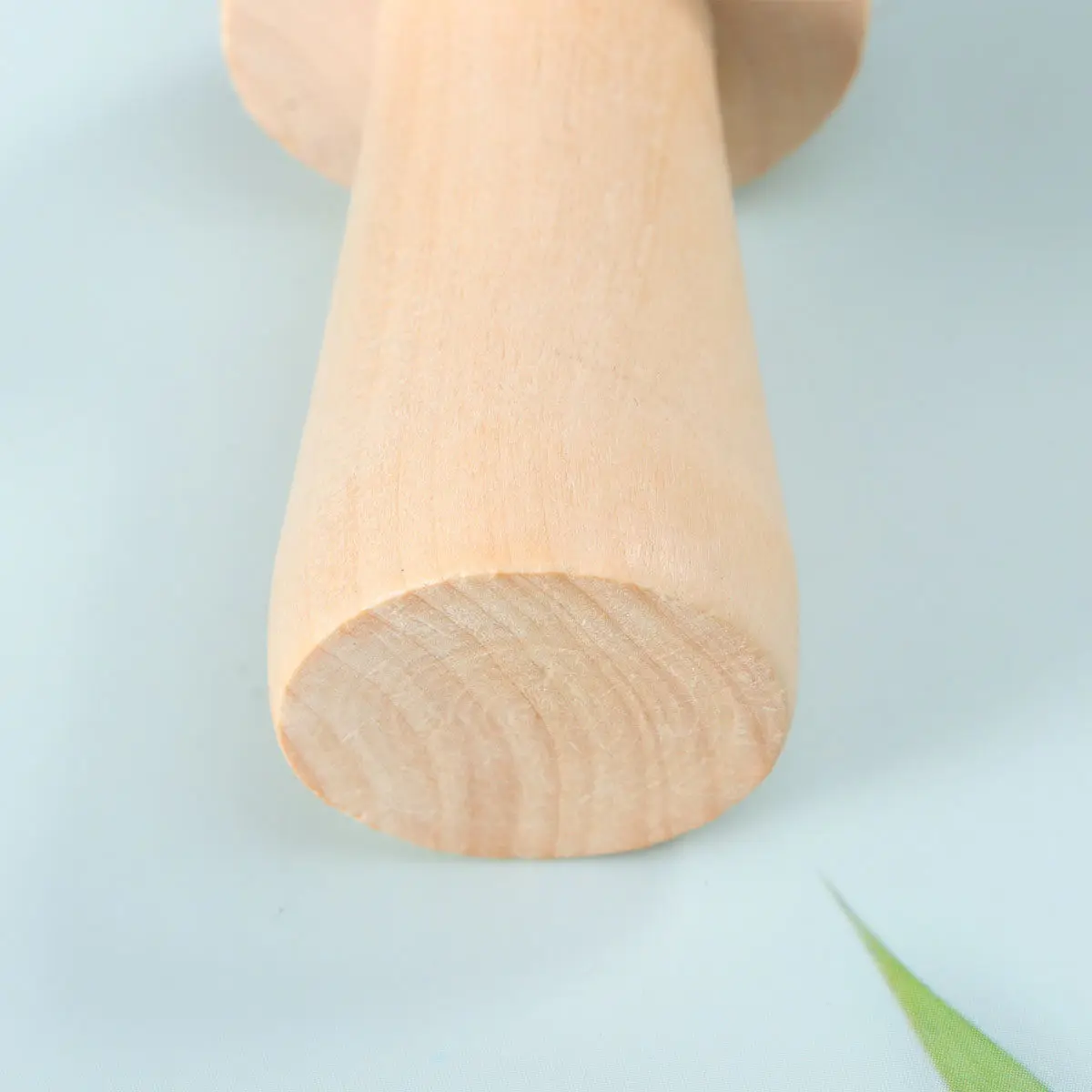 10pcs Wooden Mushroom Sculptures for DIY Painting, Unfinished Craft Kits for Kids' Art & Brain Development, 85mm