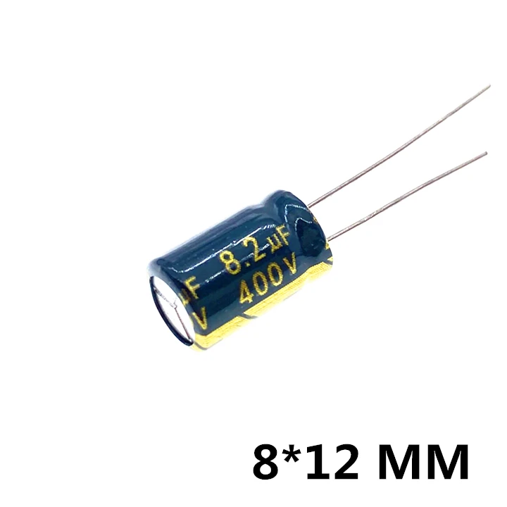 High Frequency Electrolytic Capacitor 400V 20% 400V 2.2UF 3.3UF 4.7UF 6.8UF 8.2UF 47UF 68UF 82UF 100UF 120UF 150UF