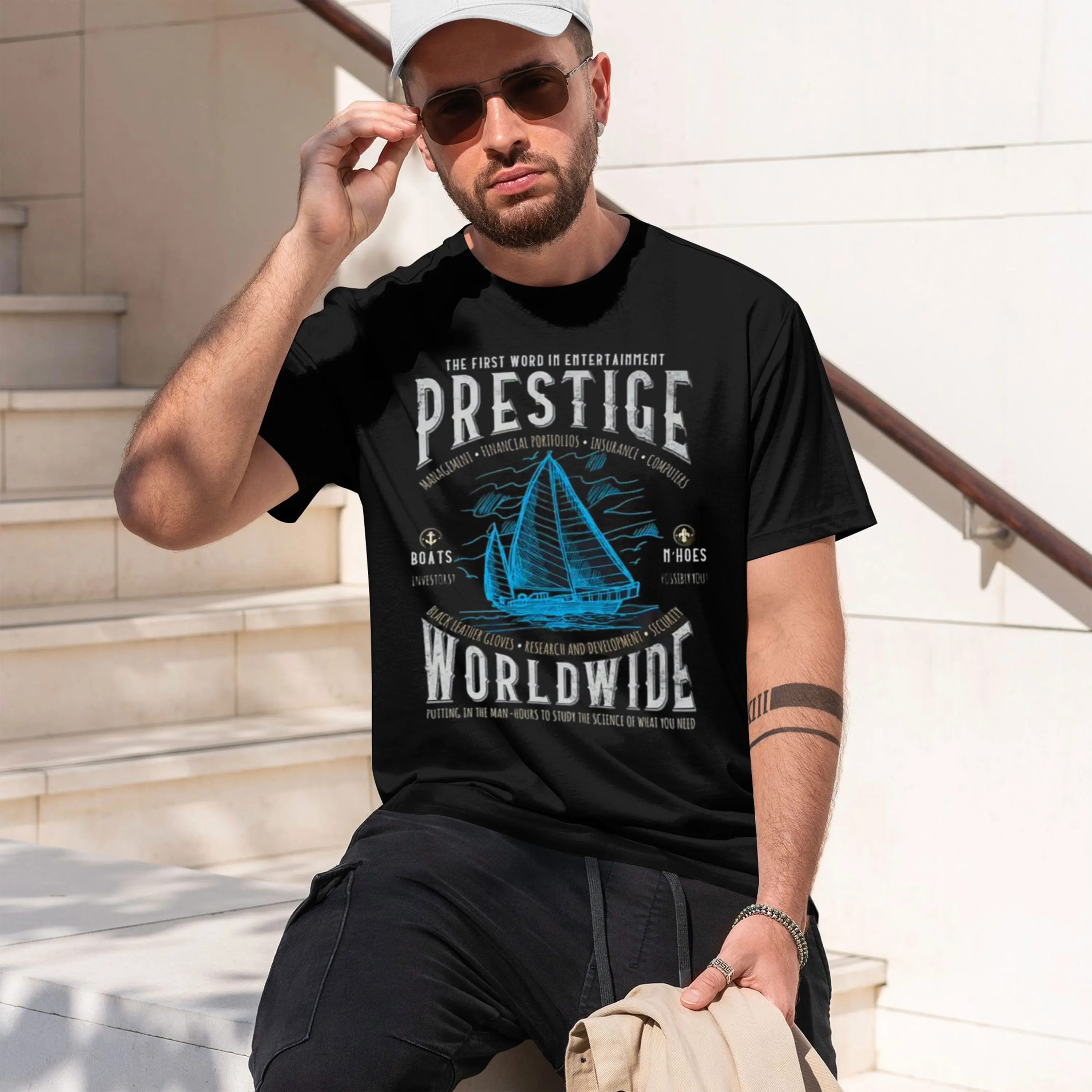 Prestige Worldwide Funny Step Brothers Boats Grh Long Sve T-Shirt T-Shirts Street Shirts For Adult 2026 New Model Short-sleeve c