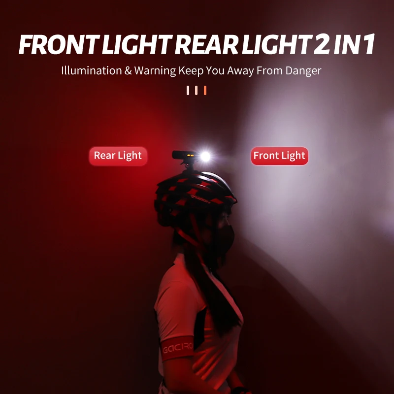 gaciron bicycle headlight V20D bike lights front and back led 1700 lumens rechargeable light Waterproof IPX6 bike accessories