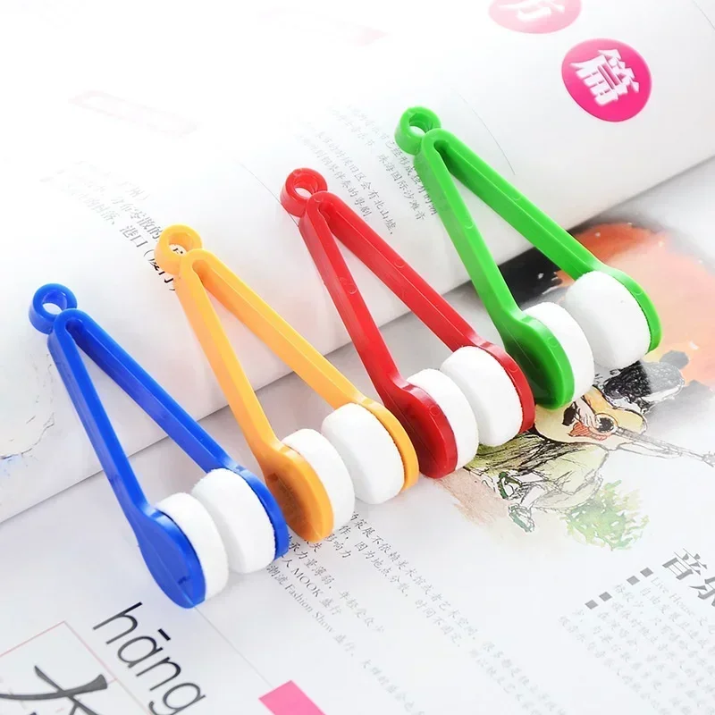 JJYY 5pcs Microfiber Eyeglasses Lens Cleaning Brushes Colorful Fashion Accessories for Home Cleaning