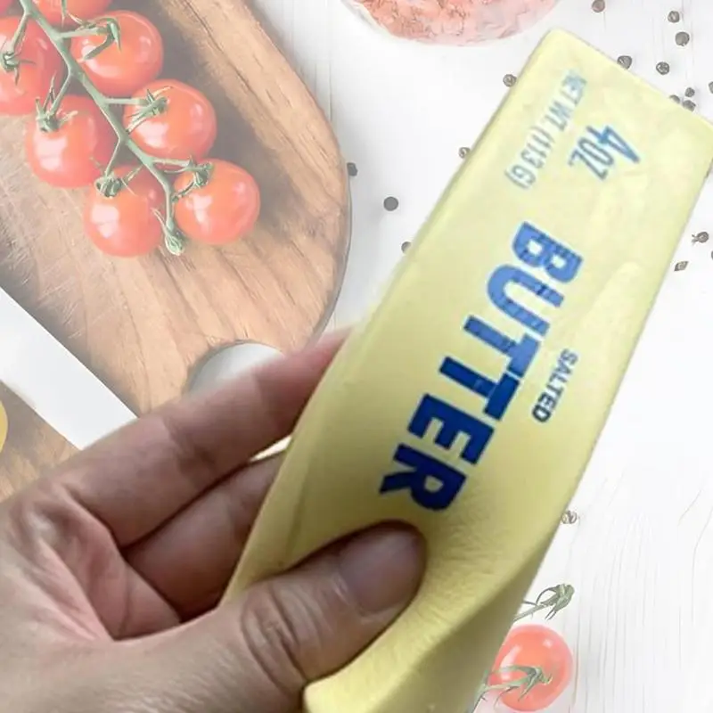 Zappeln Squeeze Spielzeug Butter Stick Squeeze Lebensmittel Spielzeug Realistische Klebrige Butter Weiche Gefälschte Lebensmittel Duftenden Sensorischen Zappeln Spielzeug Für Kinder