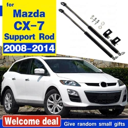 Car Engine Cover Supports Struts Rod Front Bonnet Hood Lift Hydraulic Rod Strut Spring Shock Bar for Mazda CX7 CX-7 2008-2014