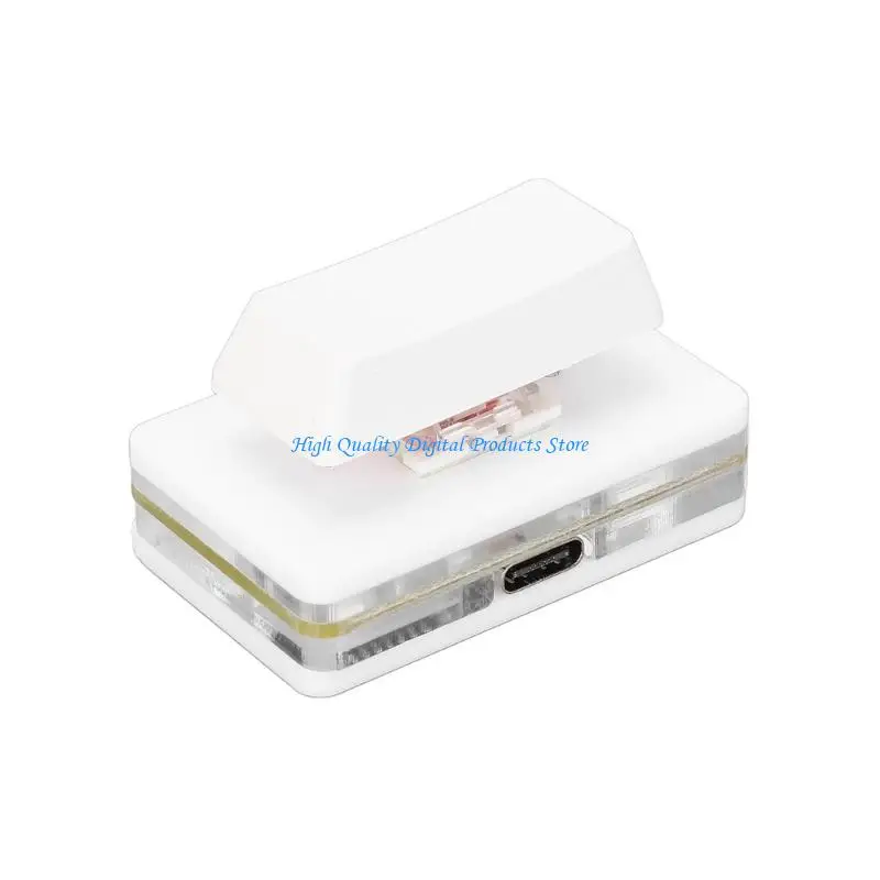 U2JEプログラム可能なキーボードプレッサーシングルキーボードスイッチングゲームマクロキーパッドタイプC