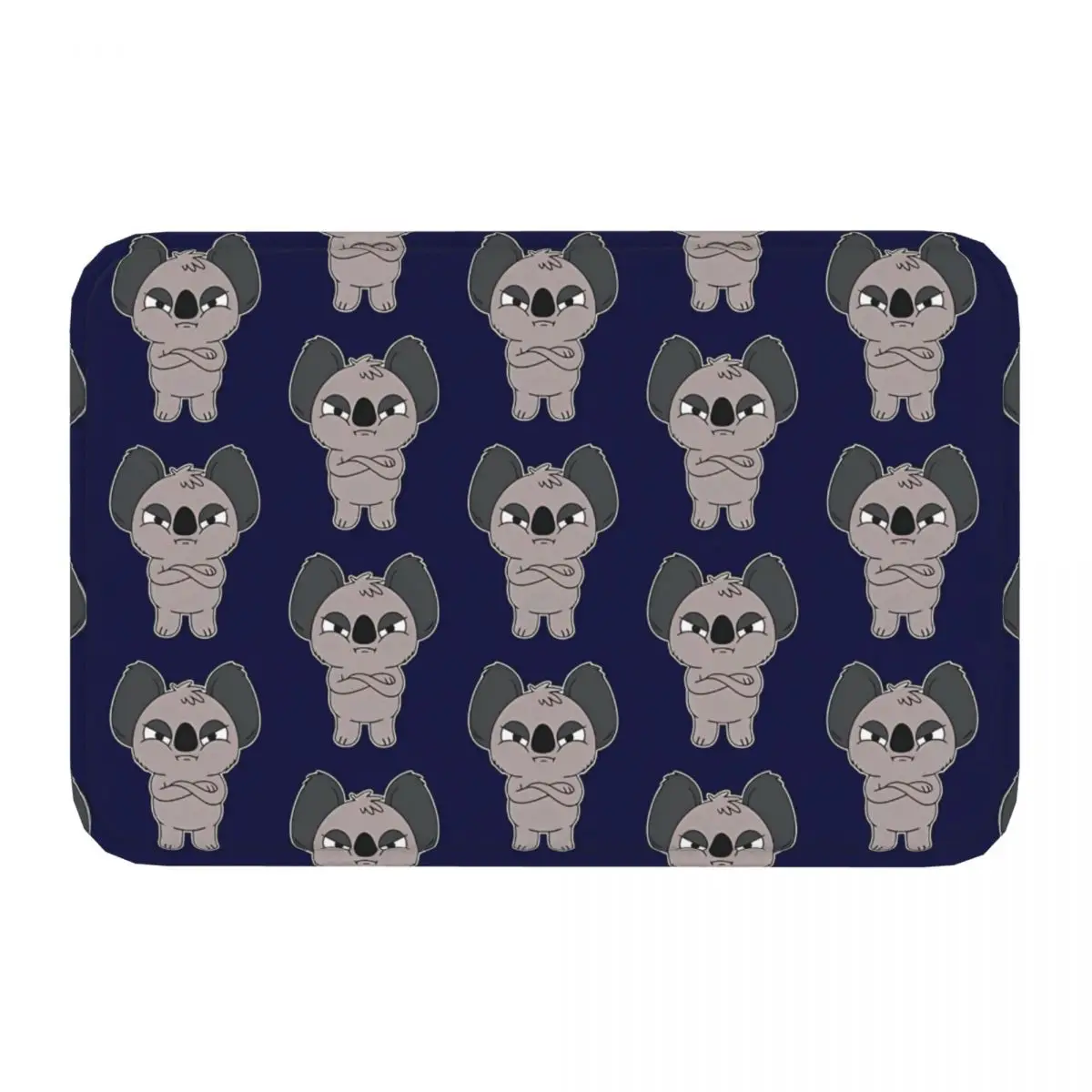 Koala Australian Animals Non-slip Doormat Angry Bath Bedroom Mat Outdoor Carpet Indoor Pattern Decor