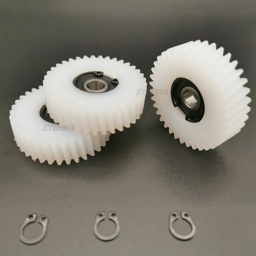 47.5x13.5 مللي متر المائل الكواكب والعتاد 36T الأسنان حلزونية والعتاد مع 608RS تحمل دراجة كهربائية التروس النايلون لأجزاء محرك بافانغ #4