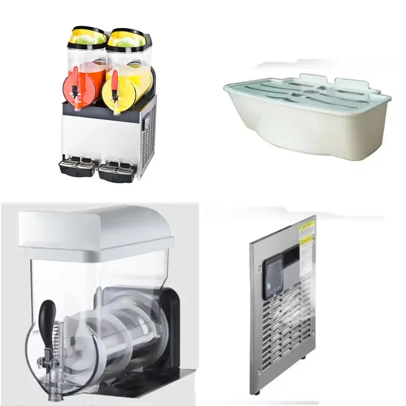 Electric Snow Melting Machine Ice Maker Cold Drink Dispenser Commercial Ice Crusher Shaved Ice Machine for Home Bar Party Use
