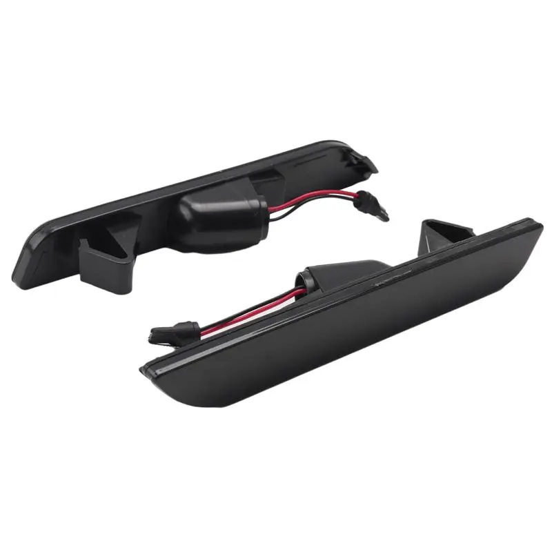 

A73X-Задний боковой бампер, светодиодный указатель поворота, красный фонарь для Ford Mustang 2010-2014 AR3Z15A201C, AR3Z15A201D