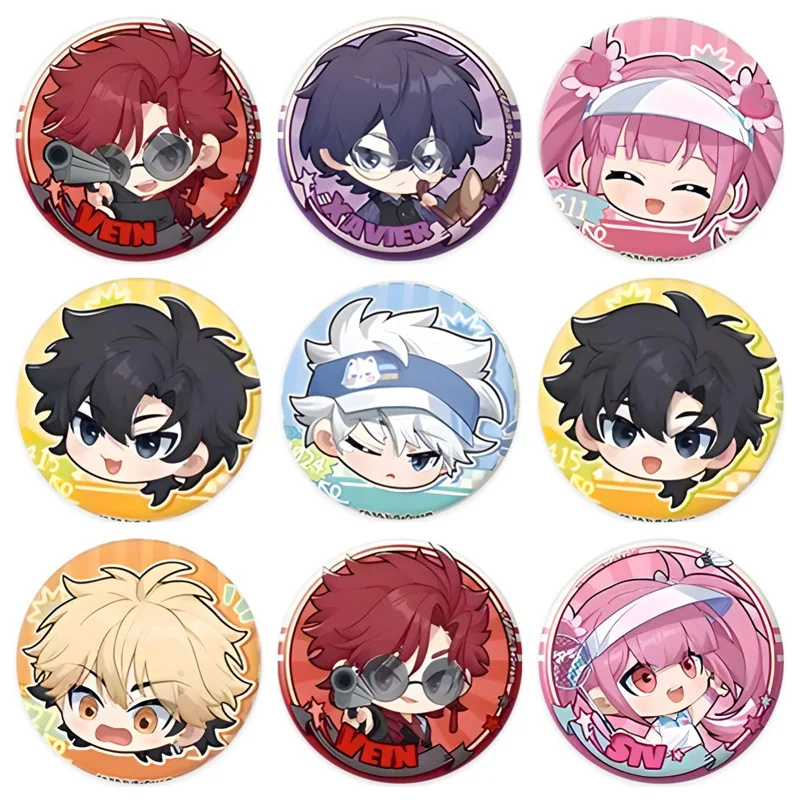 Link Click Cheng Xiaoshi Lucas 58mm badge icons  значки на рюкзак набор