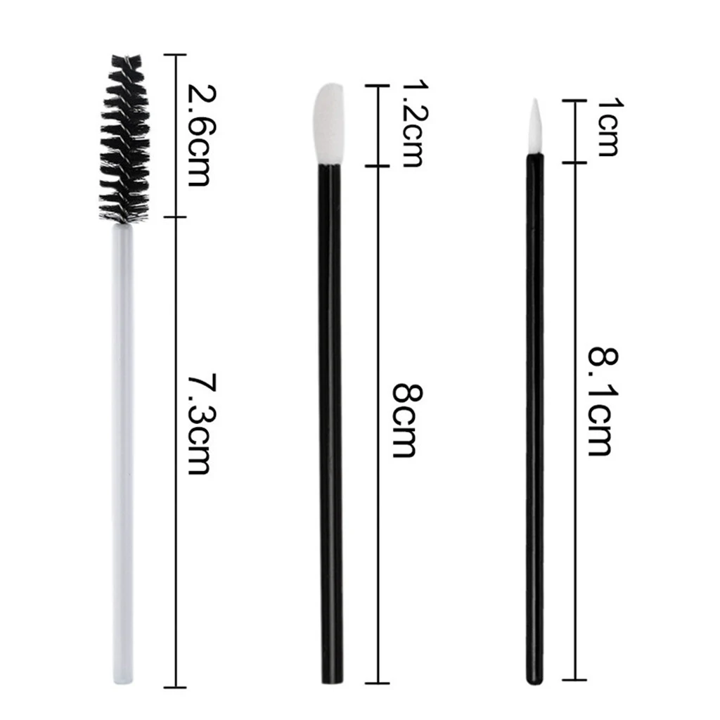 أدوات توزيع المكياج للاستعمال مرة واحدة، 150 قطعة من الأحمر إلى