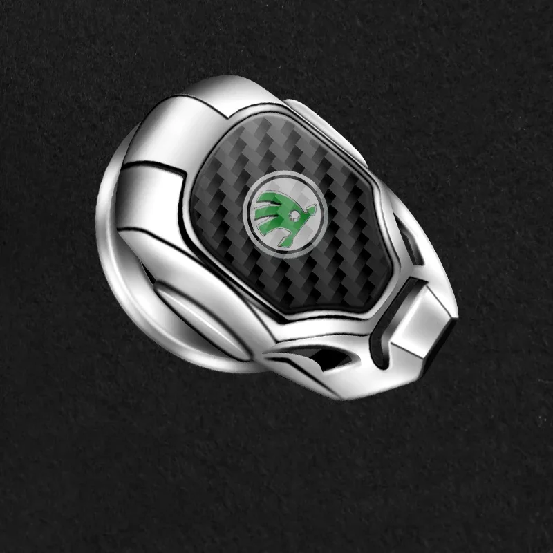 Car Engine Ignition Start Stop Button Cover Sticcker for Skoda Logo Octavia Kamiq Fabia Superb Rapid Yeti Karoq Kodiaq GT Kodiak