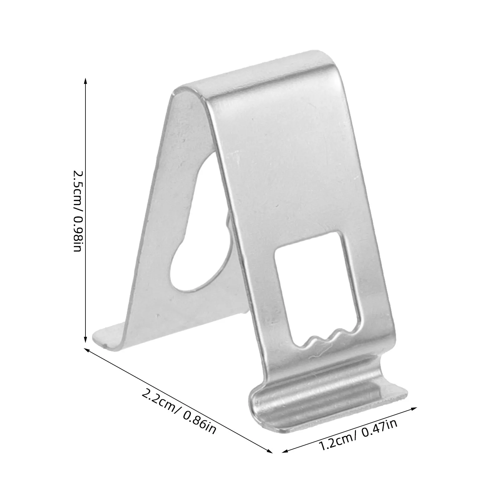 100Pcs Picture Frame Spring Clips Metal V-Shaped Backing Tabs Secure Back Panel Holders Photo Frame Backing Clips for Mounting