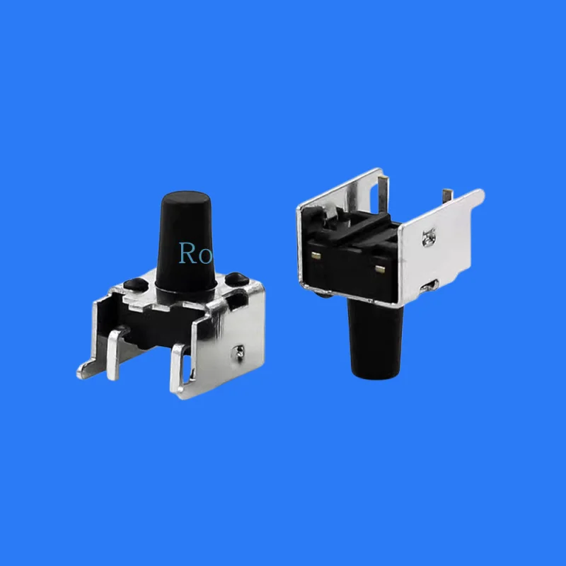 100pcs/ TS-D017A 6*6*9 touch switch patch type bracket rear plug patch with bracket switch reset