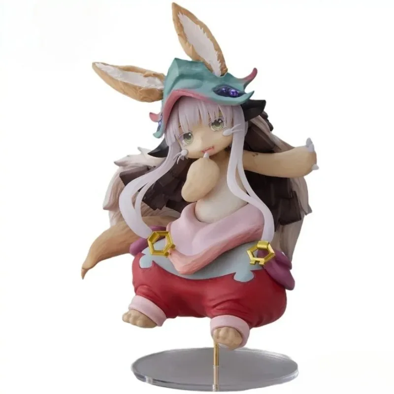 100% Original: hecho en Abismo Nanachi Mitti 12cm figura de acción de PVC Anime figuras en miniatura de juguete figura colección muñeca regalo