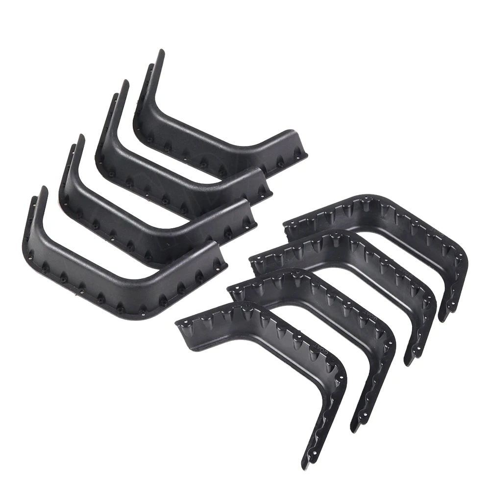 Widen Plastic Rubber Fender Flares for 1/10 RC Crawler RC4WD D90 D110 Defender Body Shell Upgrade Parts