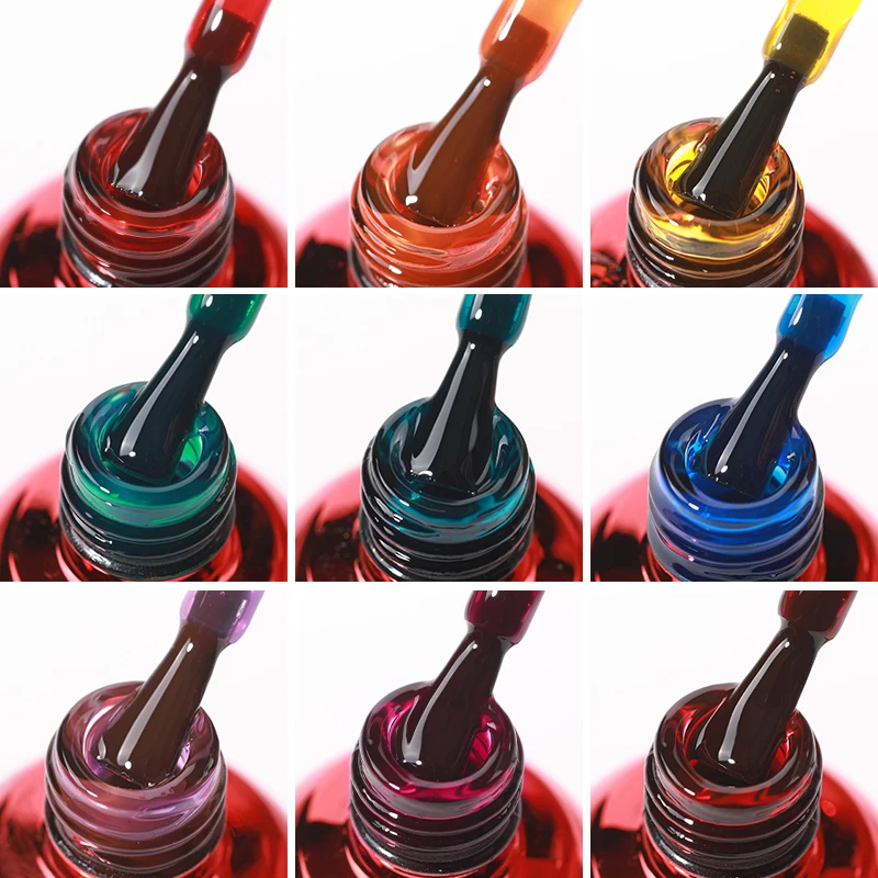 AS Jelly Gel Nagellak Rood Kristal Doorschijnend Doffe Kleur Nail Art Gel Semi Permanente Vernis Losweken UV LED Gel Polish