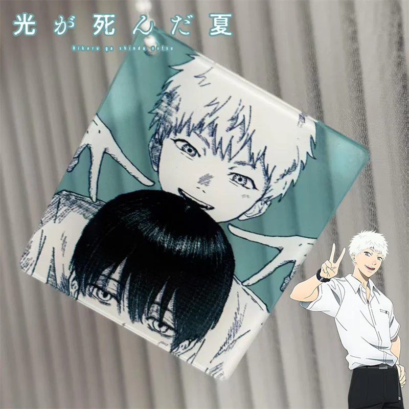 

The Summer Hikaru Died Hikaru Indo Tsujinaka Yoshiki Cosplay Keychain Acrylic Ornament Key Chain Figure Keyring Accessories Prop