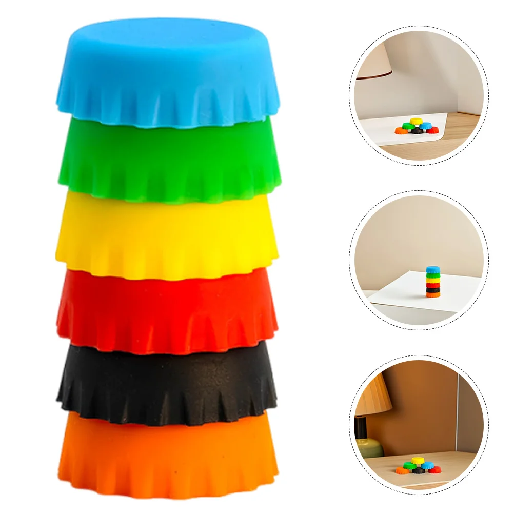 

6Pcs Silicone Pet Feeding Bowl for Reptiles Geckos Turtles Small Pets 3Cm Shallow Non-Slip Smooth Surface Spill-Resistant Dish