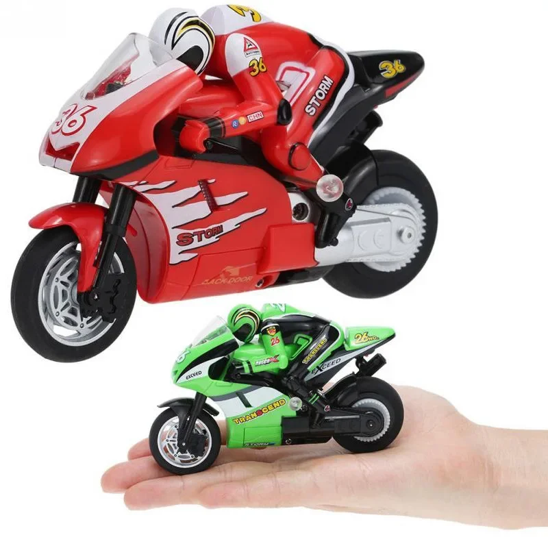 RC Motorcycle Electric Remote Control Racing Car High Speed Rechargeable Off-Road Motorbike Boys For 2.4Ghz Car Stunt Electronic