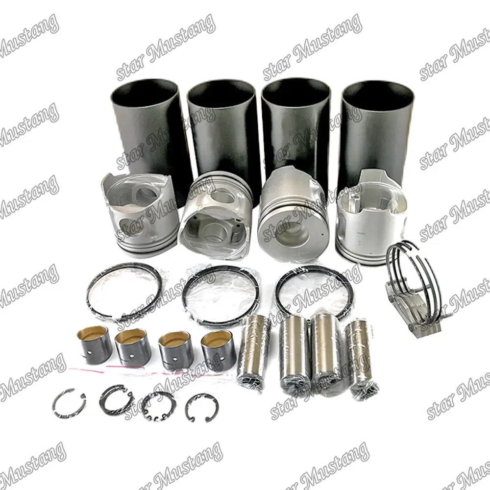 4D34 Cylinder Liner Kit ME013366 ME220470 ME997240 Suitable For Mitsubishi Engine Repair Parts