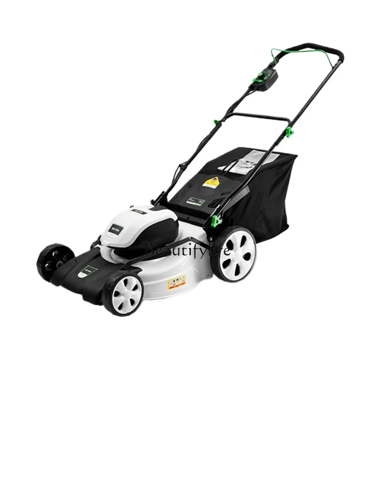 

1DC40V lithium battery, wireless charging hand-push brush cutter, commercial lawn mower