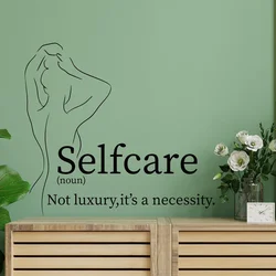 Spa Salon Wall Decal,Spa Center Wall art vinyl Sticker,Spa Salon Quotes,Beauty Salon Decal Spa Center Decoration E742