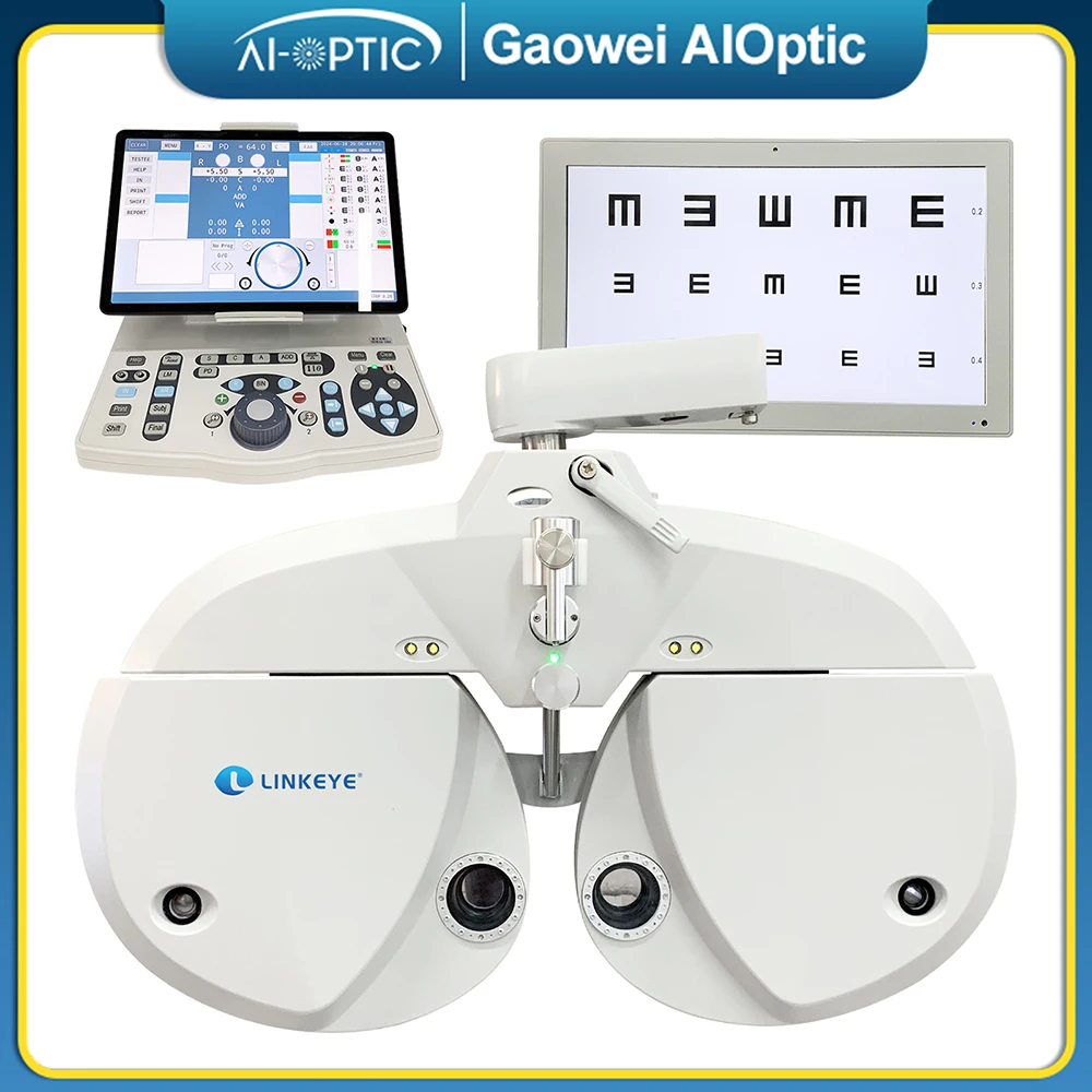 Nieuwe DVT-1000A Automatische Refractor Phoropter Vision Tester Digitale Oogtest Optisch Instrument Ziekenhuis CE Goedgekeurd