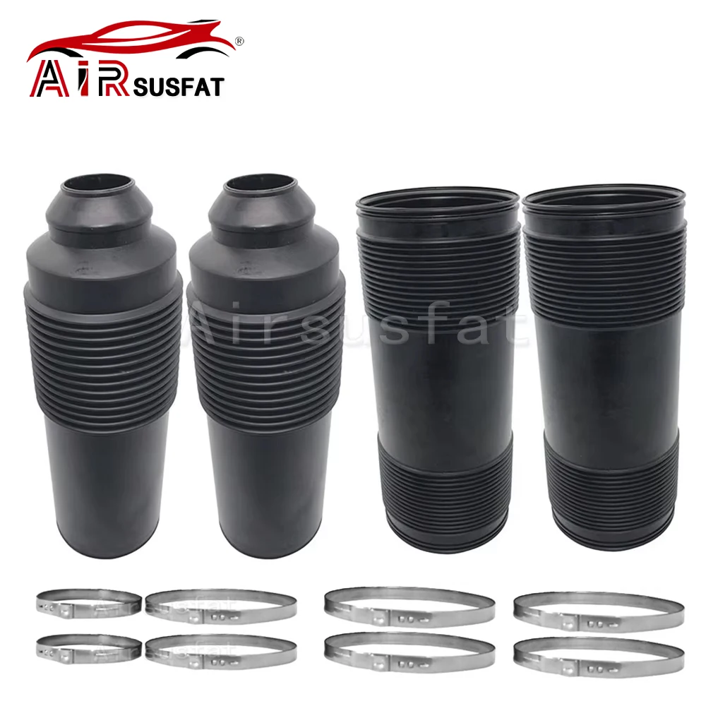 

1 Set Front+Rear ABC Hydraulic Shock Absorber Dust Cover with Rings For Mercedes Benz R230 SL350 SL500 2303200213 2303200513