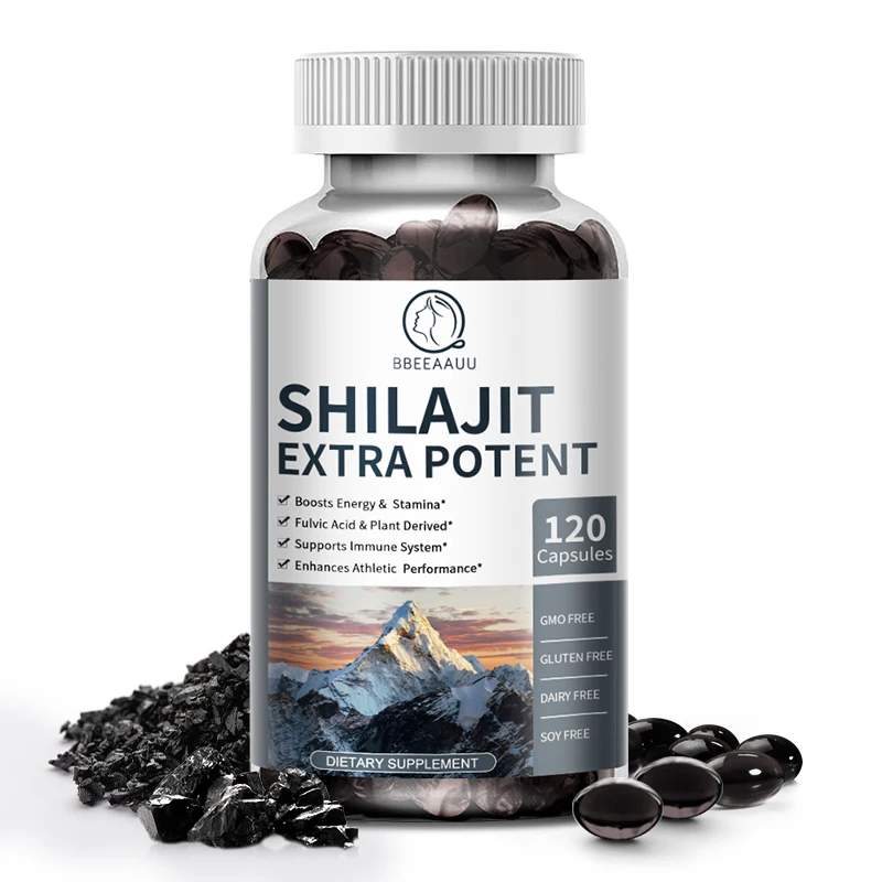 

BBEEAAUU Organic Shilajit Capsule 84+Trace Minerals Hormonal Balance for Men & Women Resist Fatigue Memory and Cognitive Health