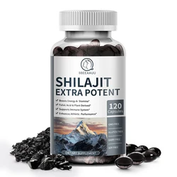 BBEEAAUU Organic Shilajit Capsule 84+Trace Minerals Hormonal Balance for Men & Women Resist Fatigue Memory and Cognitive Health