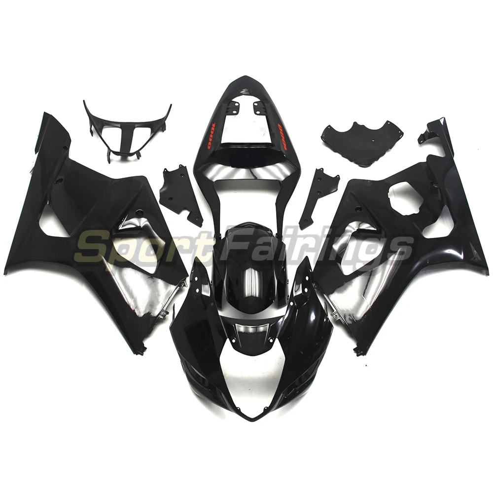 Kit plastik Fairing sepeda motor injeksi plastik ABS untuk GSX-R1000 GSXR1000 GSXR 1000 2003 2004 K3 K4 sarung bodykit lengkap