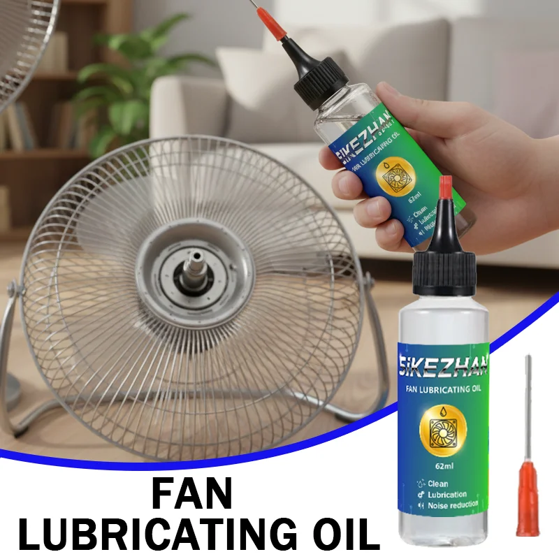Lüftermotor-Schmieröl, Präzisionsnadel-Applikator, leises Schmiermittel für Steh-/Tischventilatoren, saubere und schützende Lager, verlängern die Lebensdauer